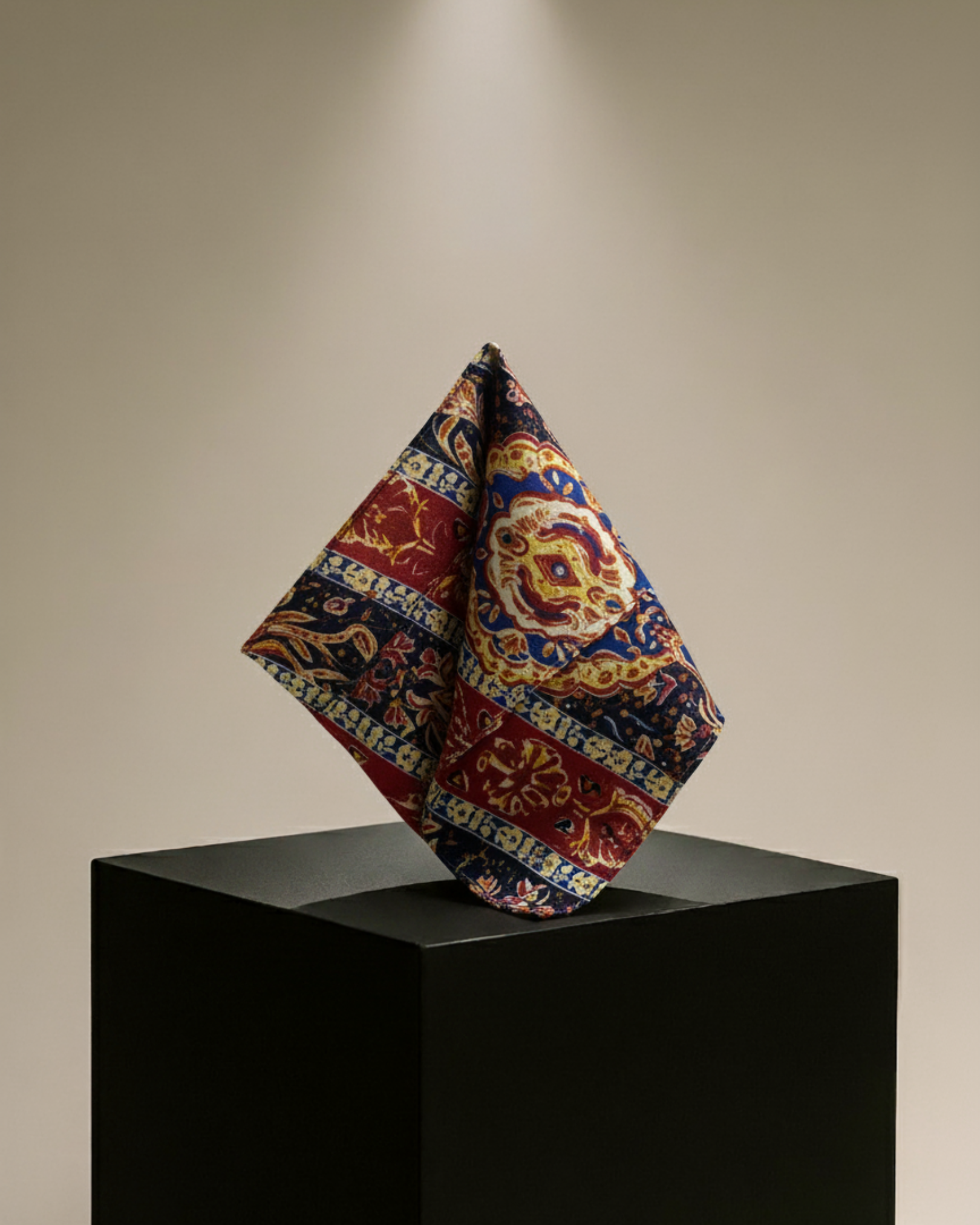IMPERIAL MOSAIC POCKET SQUARE (13 - 13 INCHES)