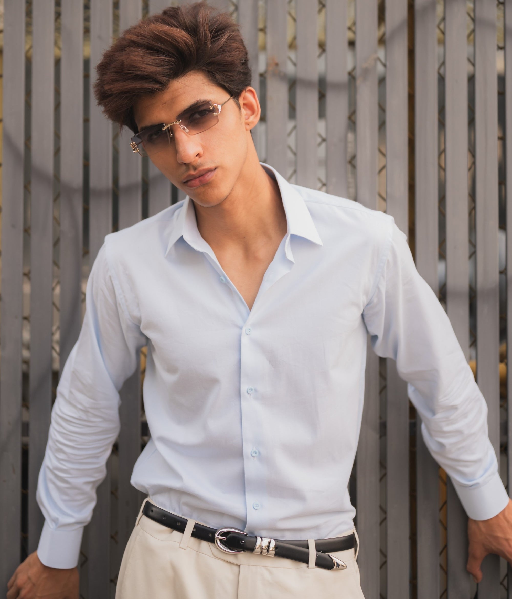 Sky Blue Shirt