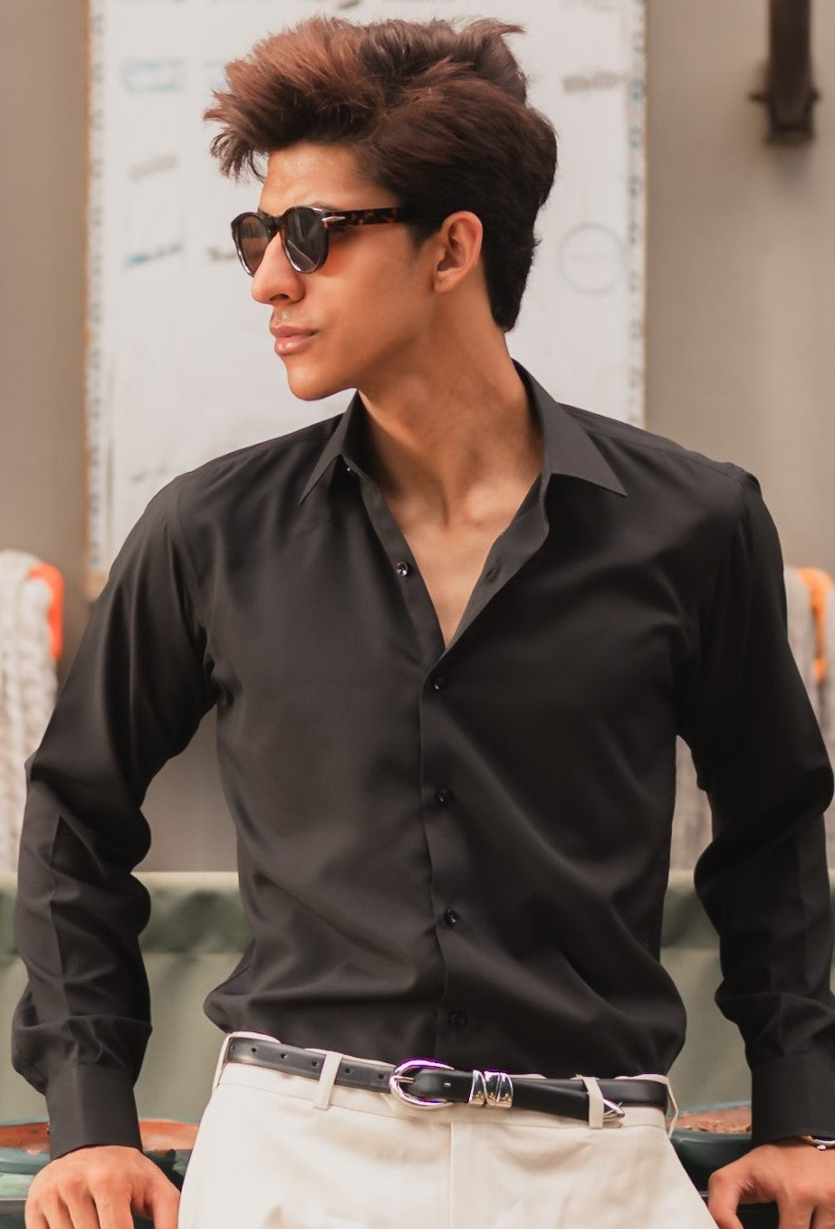 Black Shirt
