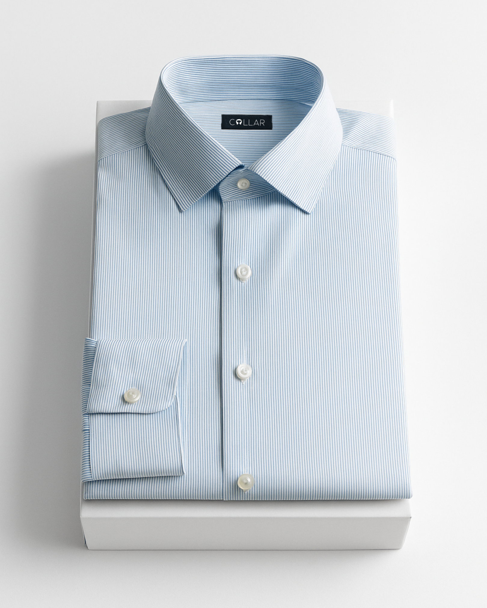 Textured Blue Shirt