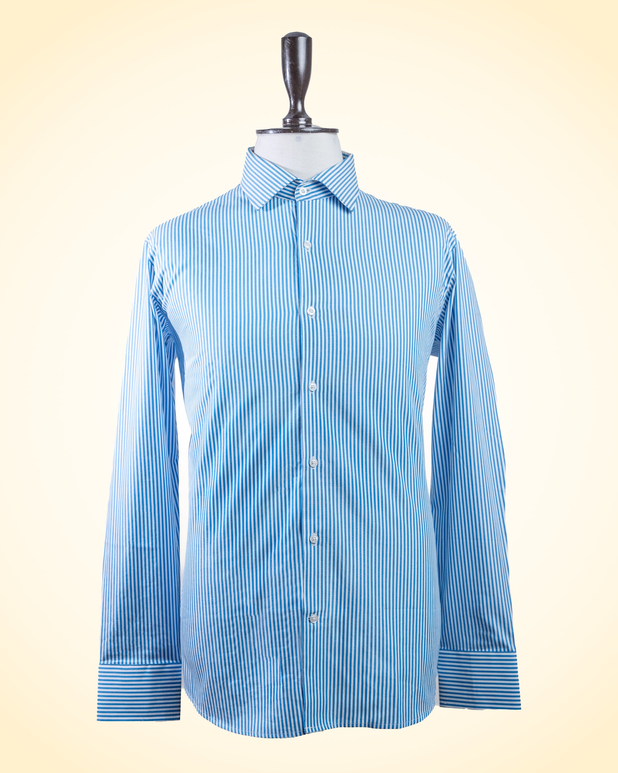 Blue Lined Formal Shirt