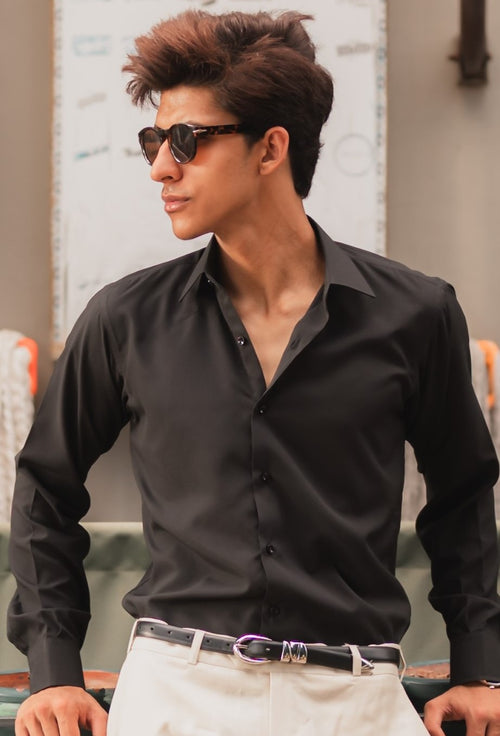 Black Shirt