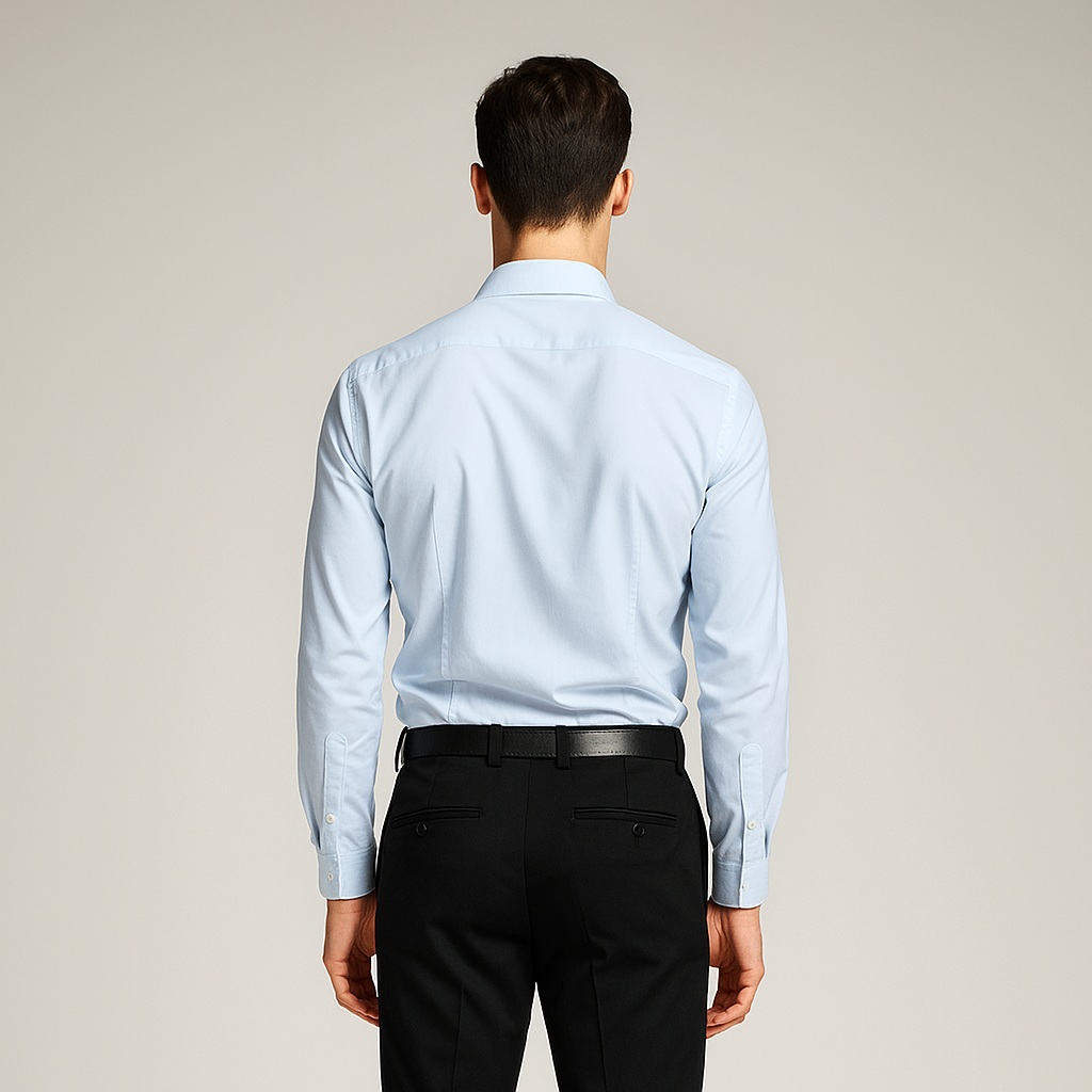 Plain Sky Blue Shirt