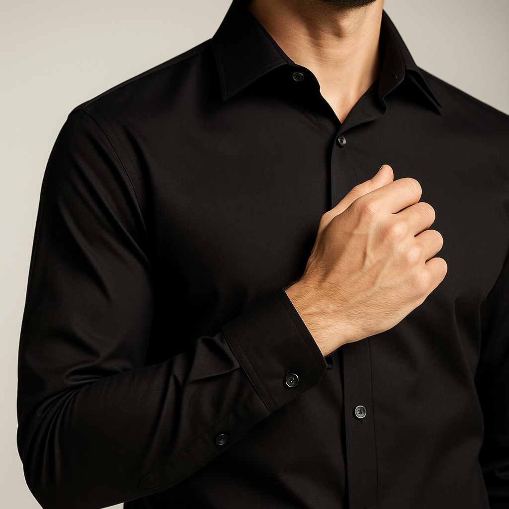 Plain Black Shirt