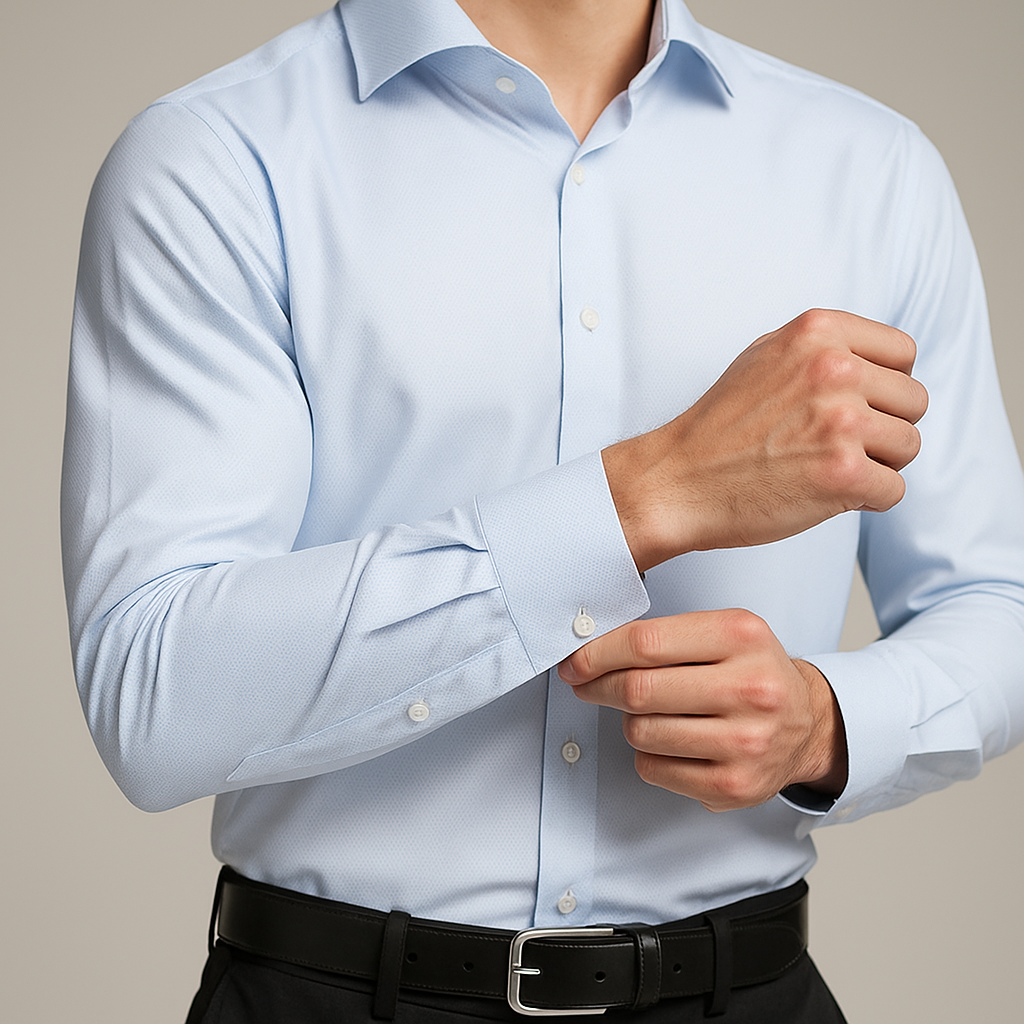 Plain Sky Blue Shirt