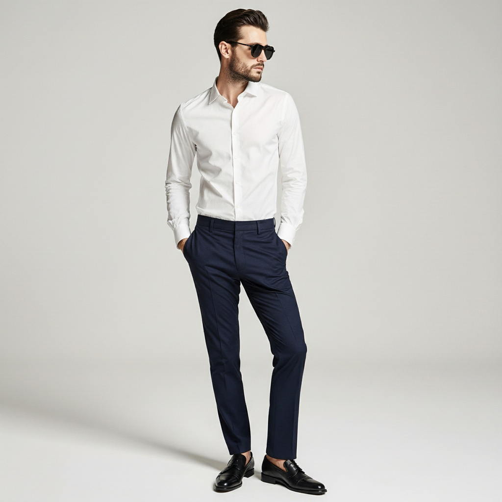 Plain White Shirt