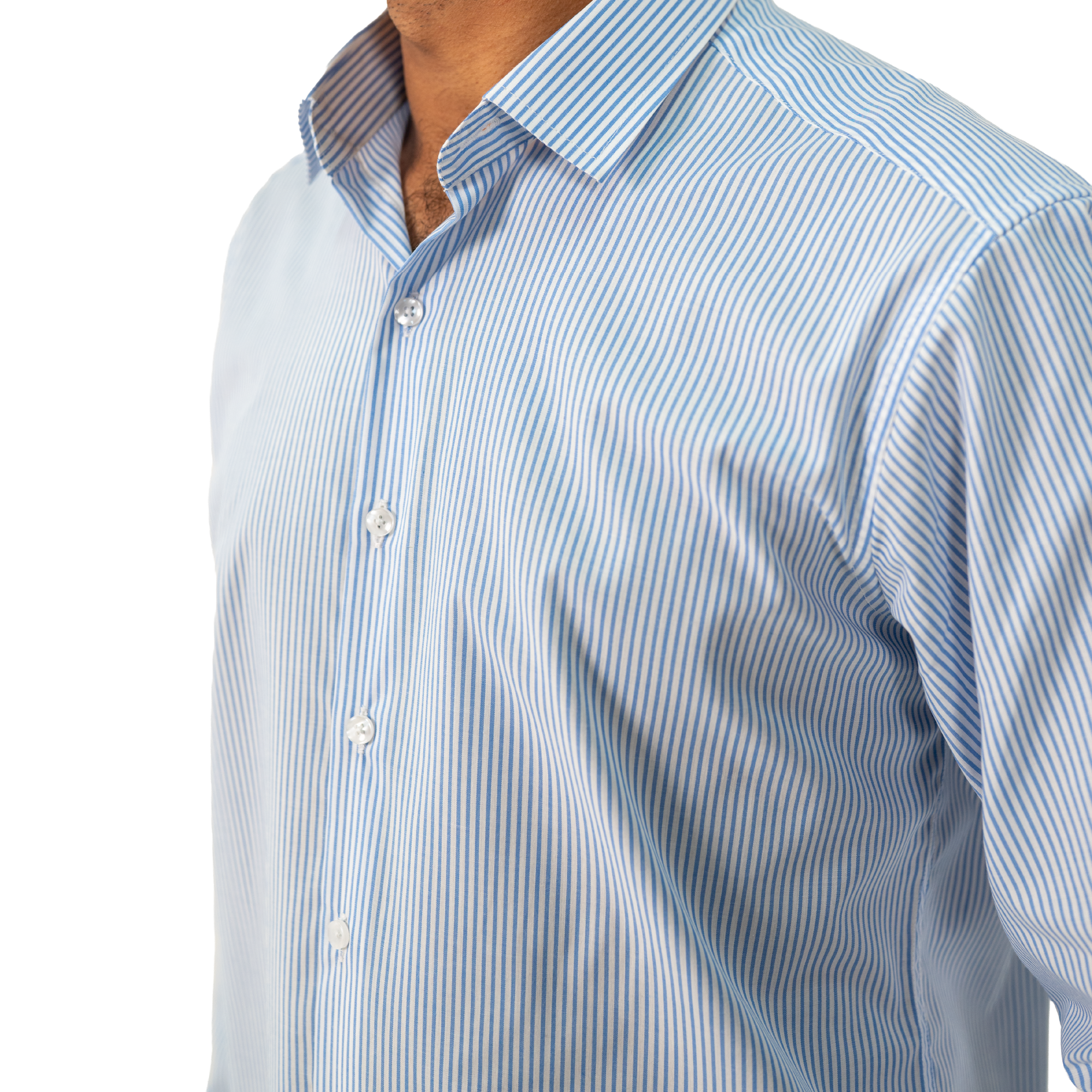 Textured Blue Shirt