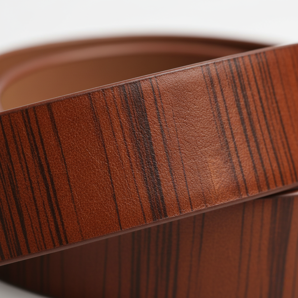 TEXTURED BROWN BELT
